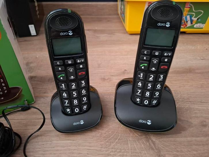 Doro PhoneEasy 100w duo, Telecommunicatie, Vaste telefoons | Handsets en Draadloos, 2 handsets, Ophalen of Verzenden