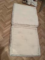 2 tuin kussens 50x50x15, Ophalen of Verzenden, Zo goed als nieuw