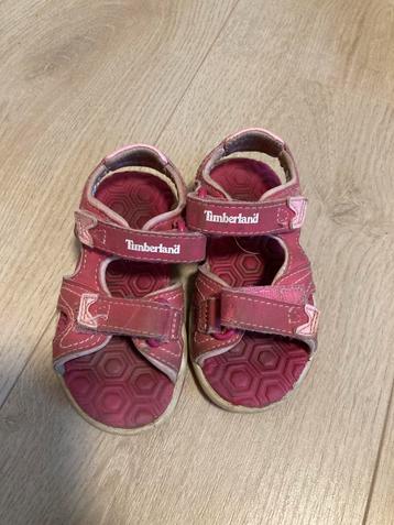 Roze timberland sandalen maat 23 sandaaltje beschikbaar voor biedingen