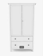 Ikea Hemnes 2 deurs kledingkast, Gebruikt, 50 tot 70 cm, 105 cm of meer, Ophalen of Verzenden