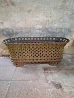 Oude antieke gietijzeren victoriaanse jardiniere plantenbak, Tuin en Terras, Bloembakken en Plantenbakken, Minder dan 30 cm, N