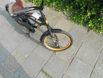 jongens fiets 18 inch . met cross stuur . beschikbaar voor biedingen