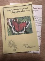ROUWMANTEL origineel patroon ATELIER LINDELICHT vlinder wol, Ophalen of Verzenden, Nieuw, Boek of Patroon, Wolvilt