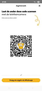 Bak Zegel QR Code ( Jumbo) gezocht, Verzamelen, Ophalen of Verzenden, Nieuw