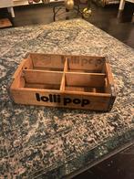 Vintage Lollipop flessenkrat, Ophalen of Verzenden