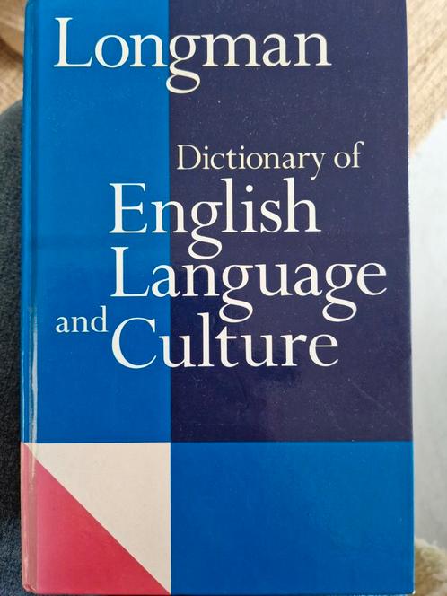 Longman Dictionary of English language and culture, Boeken, Woordenboeken, Zo goed als nieuw, Overige uitgevers, Ophalen of Verzenden