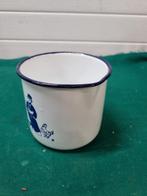 Melk pan koker emaille met afbeelding, Ophalen of Verzenden