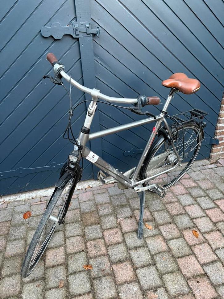Gazelle Ultra Lite – 61cm – aluminium - opknapper, Fietsen en Brommers, Fietsen | Heren | Herenfietsen, Gebruikt, Gazelle, 61 tot 65 cm