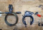 AXA fietsslot + extra passende ketting, Ophalen of Verzenden, Zo goed als nieuw, Ringslot