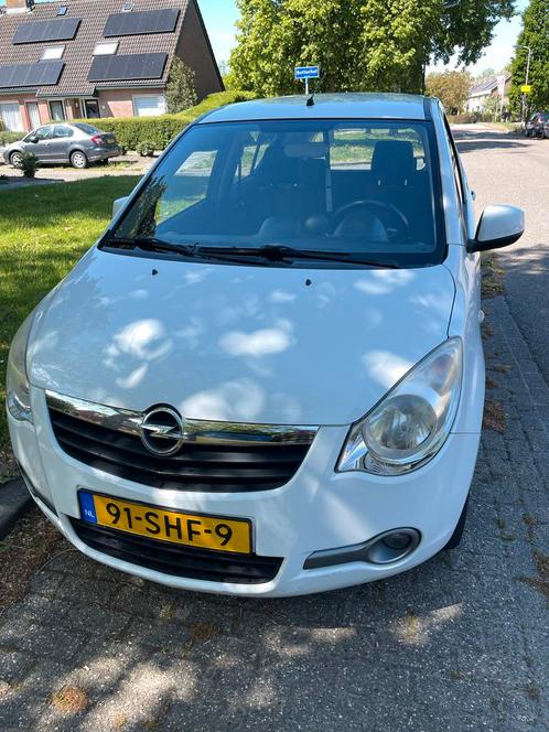 Opel Agila 1.0 12V 2011 Wit, Auto's, Opel, Particulier, Agila, Benzine, A, Hatchback, Handgeschakeld, Origineel Nederlands, Wit