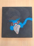 Decoratief houten bord / Art on wood, Ophalen