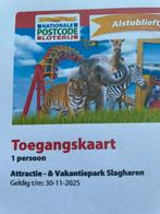 4 x e-tickets Slagharen, Tickets en Kaartjes, Recreatie | Pretparken en Attractieparken