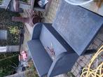 Lounge tuinset met bijbehorende kussens 50 euro., Tuin en Terras, Tuinsets en Loungesets, Ophalen of Verzenden, Zo goed als nieuw