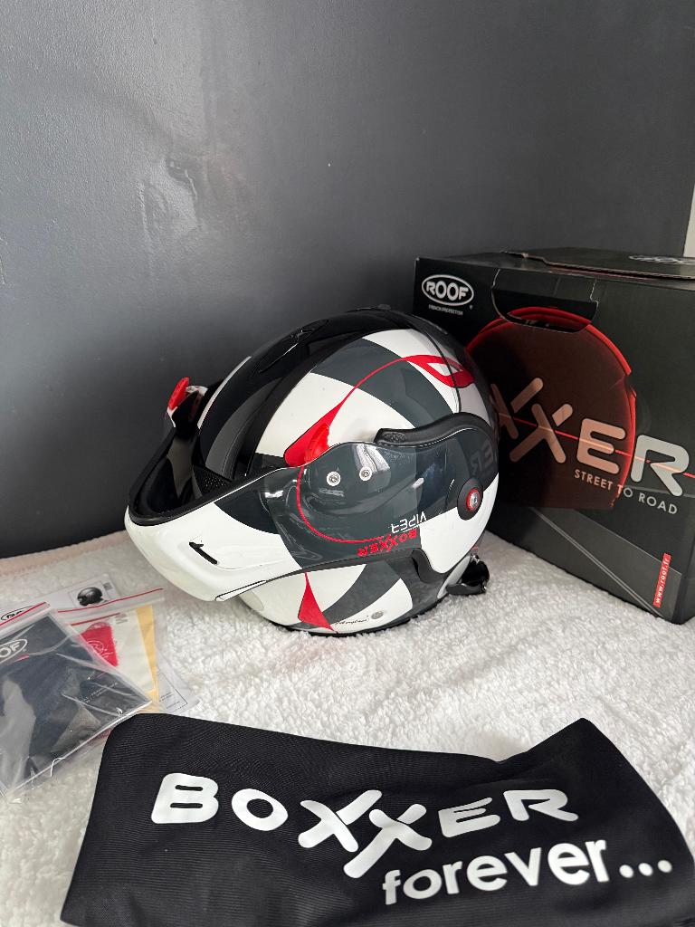 Helm Roof, Motoren, Kleding | Motorhelmen, Overige merken, M, Systeemhelm, Heren