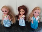 3 stuks poppenhuis / barbie kindjes 9 cm gr € €4, Ophalen of Verzenden, Zo goed als nieuw, Barbie