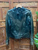 Goosecraft Leren Biker Jas - Maat L, ., Zwart, Maat 42/44 (L), Ophalen of Verzenden