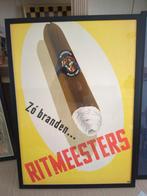 Poster ritmeester sigaren  te koop/ruil, Ophalen of Verzenden