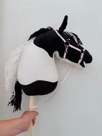 Prachtige zwart-wit hobbyhorse, Ophalen of Verzenden, Zo goed als nieuw