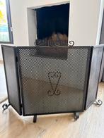 Vintage Mathieu Matégot Stijl Haardscherm - Jaren 70, Ophalen of Verzenden, Gebruikt, Vrijstaande haard, Houthaard