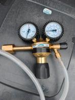 Reduceer ventiel Argon/CO2, Doe-het-zelf en Verbouw, Gereedschap | Lasapparaten, Ophalen of Verzenden, Zo goed als nieuw