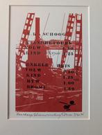 Jan Loman, zeefdruk Zoutkamp - Schiermonnikoog 1994, Antiek en Kunst, Verzenden