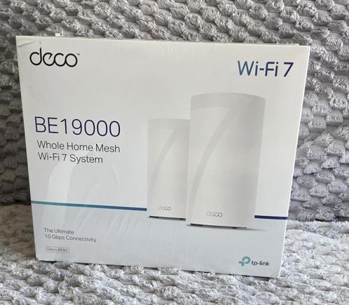 TP-Link Deco BE85 - Mesh WiFi 7 - WiFi Versterker - 19000 Mb, Computers en Software, WiFi-versterkers, Zo goed als nieuw, Ophalen