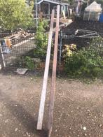 Hard houten palen, Ophalen of Verzenden, Gebruikt, Palen