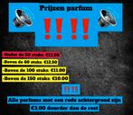 ALERT PARFUM UİTVERKOOP PARTİJ VERKOOP, Eén persoon