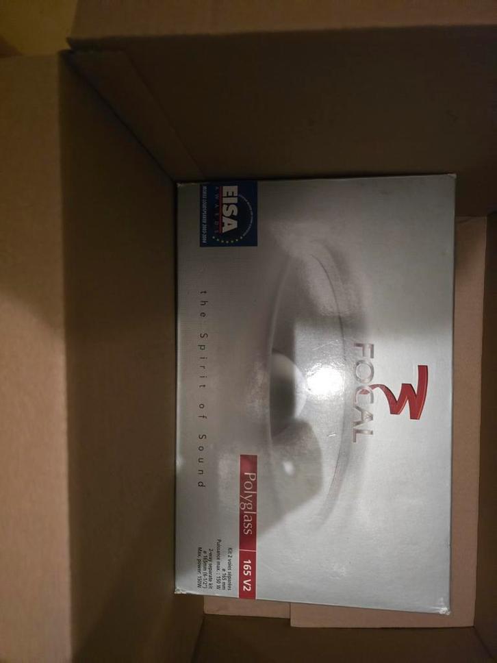 Focal Polyglass 165 V2 Speakerset - Goede Staat!, Auto diversen, Autospeakers, Ophalen of Verzenden