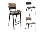 Retro vintage examen klaptafels,  horeca terrastafels, Nieuw