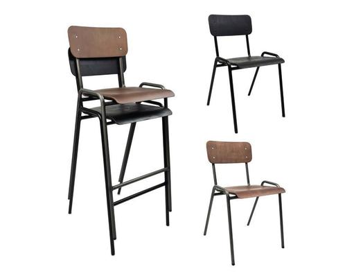 Retro vintage examen klaptafels,  horeca terrastafels, Huis en Inrichting, Barkrukken, Nieuw