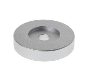 Single puck/dop - aluminium - 45 RPM Adapter - 7 inch plaat beschikbaar voor biedingen