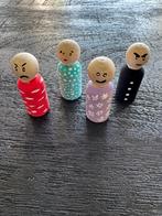 4 emotie Pegdoll poppetjes, Ophalen of Verzenden, Nieuw