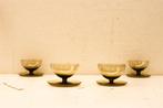 Vintage 4 stuks Luminarc Ijscoupes 44944, Huis en Inrichting, Keuken | Servies, Ophalen of Verzenden, Gebruikt, Glas, Overige stijlen