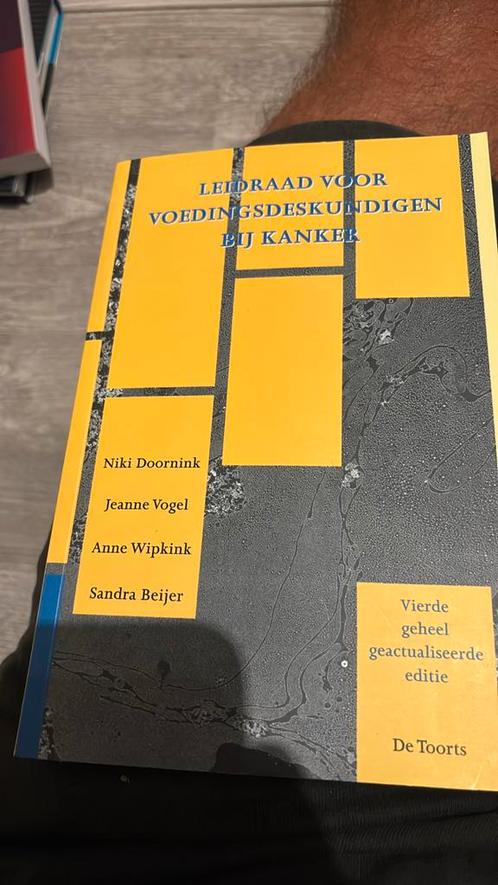 Leidraad voor voedingsdeskundigen bij kanker, Boeken, Wetenschap, Zo goed als nieuw, Ophalen of Verzenden