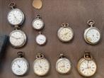 Verzameling oude zak horloges, Sieraden, Tassen en Uiterlijk, Horloges | Antiek, Overige merken, Ophalen of Verzenden, Zakhorloge