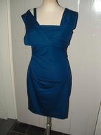 Diane von Furstenberg parker dress jersey maat S, Maat 38/40 (M), Blauw, Ophalen of Verzenden, Zo goed als nieuw