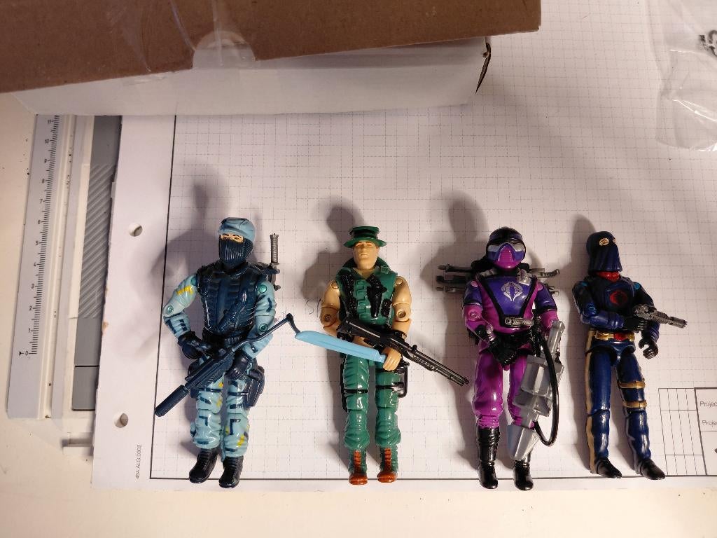 Gi joe poppetjes, Ophalen of Verzenden, Gebruikt