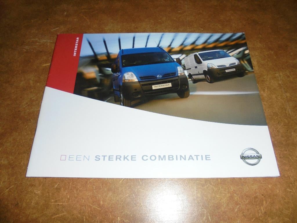 brochure Nissan Interstar  2003, Ophalen of Verzenden, Nieuw, Nissan