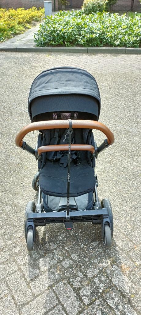 Nuna mixx next met meerijdt plankje, Kinderen en Baby's, Gebruikt, Combiwagen, Verstelbare duwstang, Ophalen