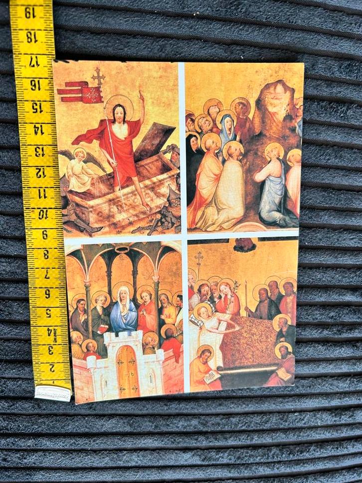 Kunstkaart religie Middelrijns Altaar stuk, Verzamelen, Ansichtkaarten | Themakaarten, Ongelopen, 1980 tot heden, Ophalen of Verzenden