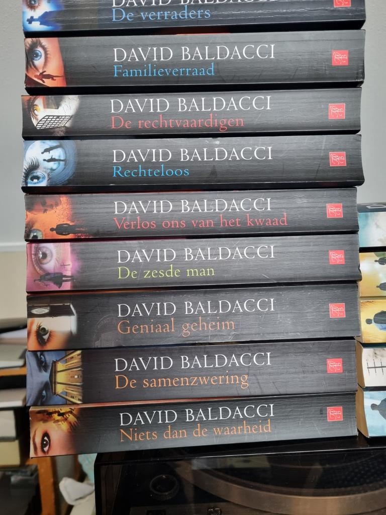 Thrillers van David Baldacci., Boeken, Detectives, Ophalen, Zo goed als nieuw, David Baldacci