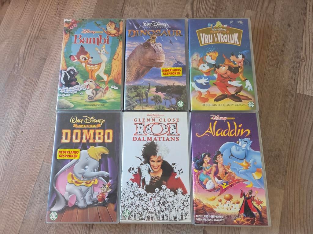 Disney collectie videobanden, Cd's en Dvd's, VHS | Kinderen en Jeugd, Alle leeftijden, Ophalen of Verzenden, Gebruikt