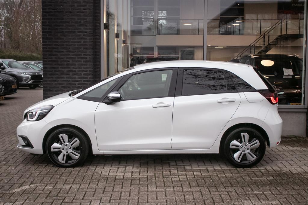 Honda Jazz 1.5 e:HEV Executive | Stuur/stoel -verwarming | K, Auto's, 12 maanden, Stof, Euro 6, Wit