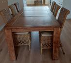 tafel, Ophalen, Gebruikt, Eikenhout, 50 tot 100 cm