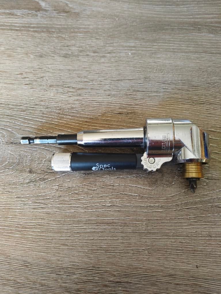 Haakse Schroevendraaier Opzetstuk voor Boormachines, Ophalen, Zo goed als nieuw