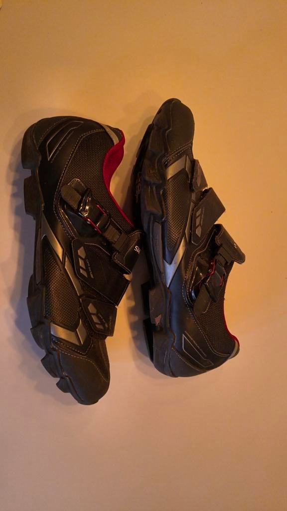 Shimano MO88 MTB schoenen 47/46 incl plaatjes en pedalen, Fietsen en Brommers, Fietsaccessoires | Fietskleding, Gebruikt, Schoenen