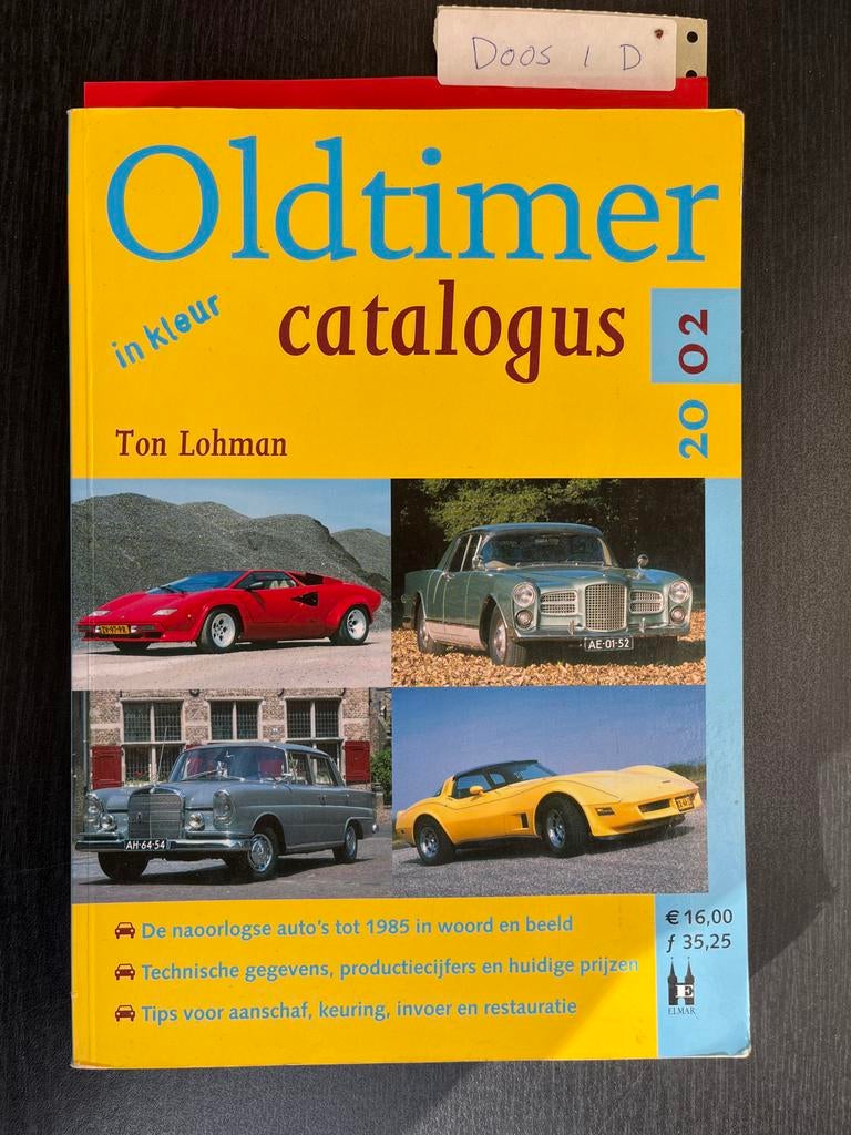 Oldtimer catalogus in kleur - Ton Lohman, Boeken, Ophalen of Verzenden, Zo goed als nieuw, Algemeen