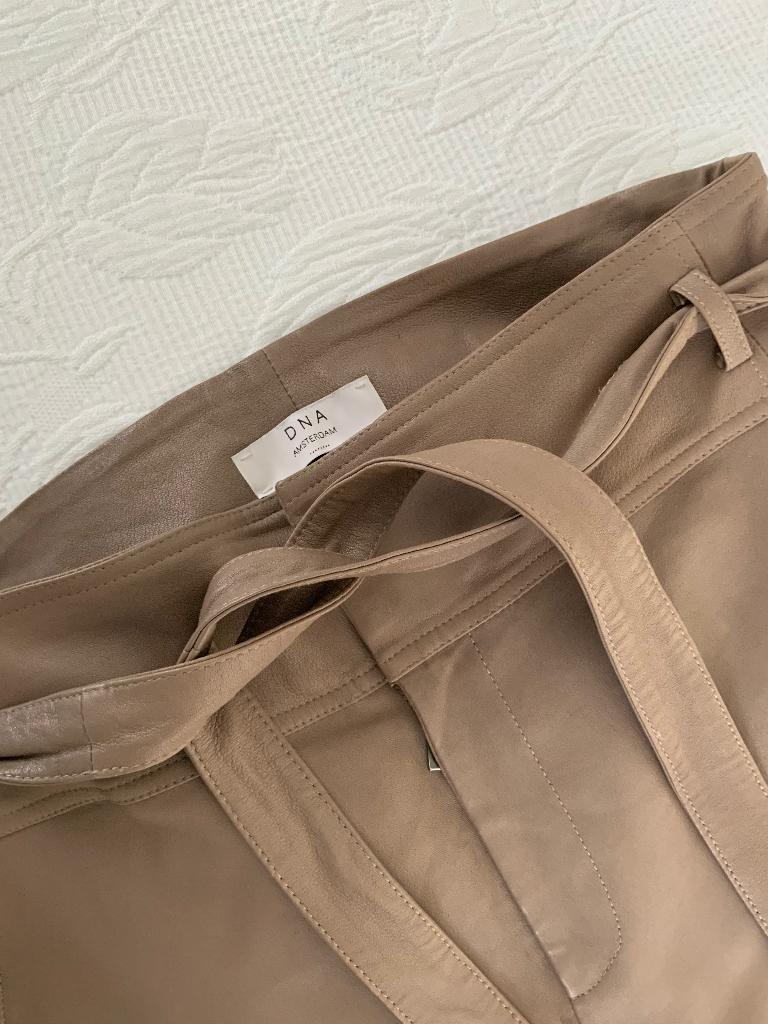 DNA leren pantalon, Maat 38/40 (M), DNA, Verzenden, Beige