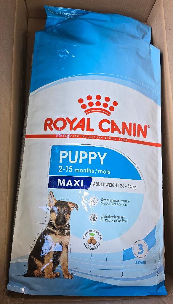Royal Canin Puppy Maxi 15kg, Dieren en Toebehoren, Dierenvoeding, Hond, Ophalen